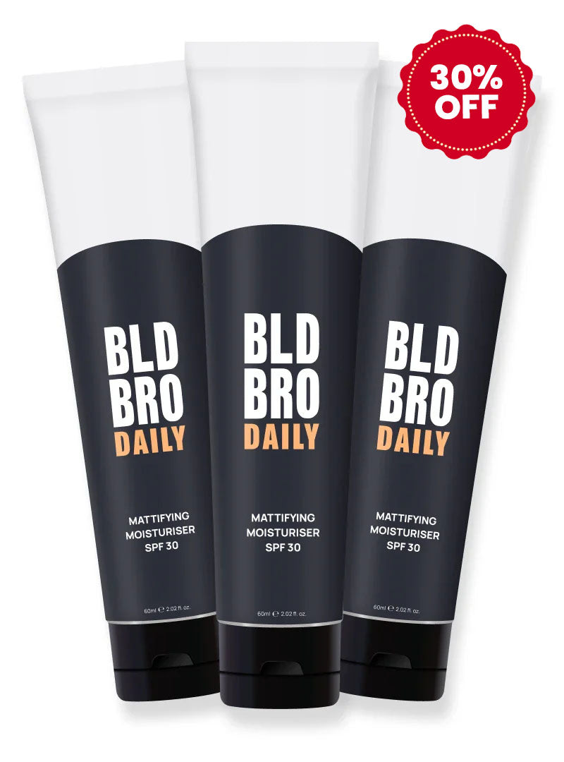 BLD BRO Daily SPF 30: 3-Pack Bundle