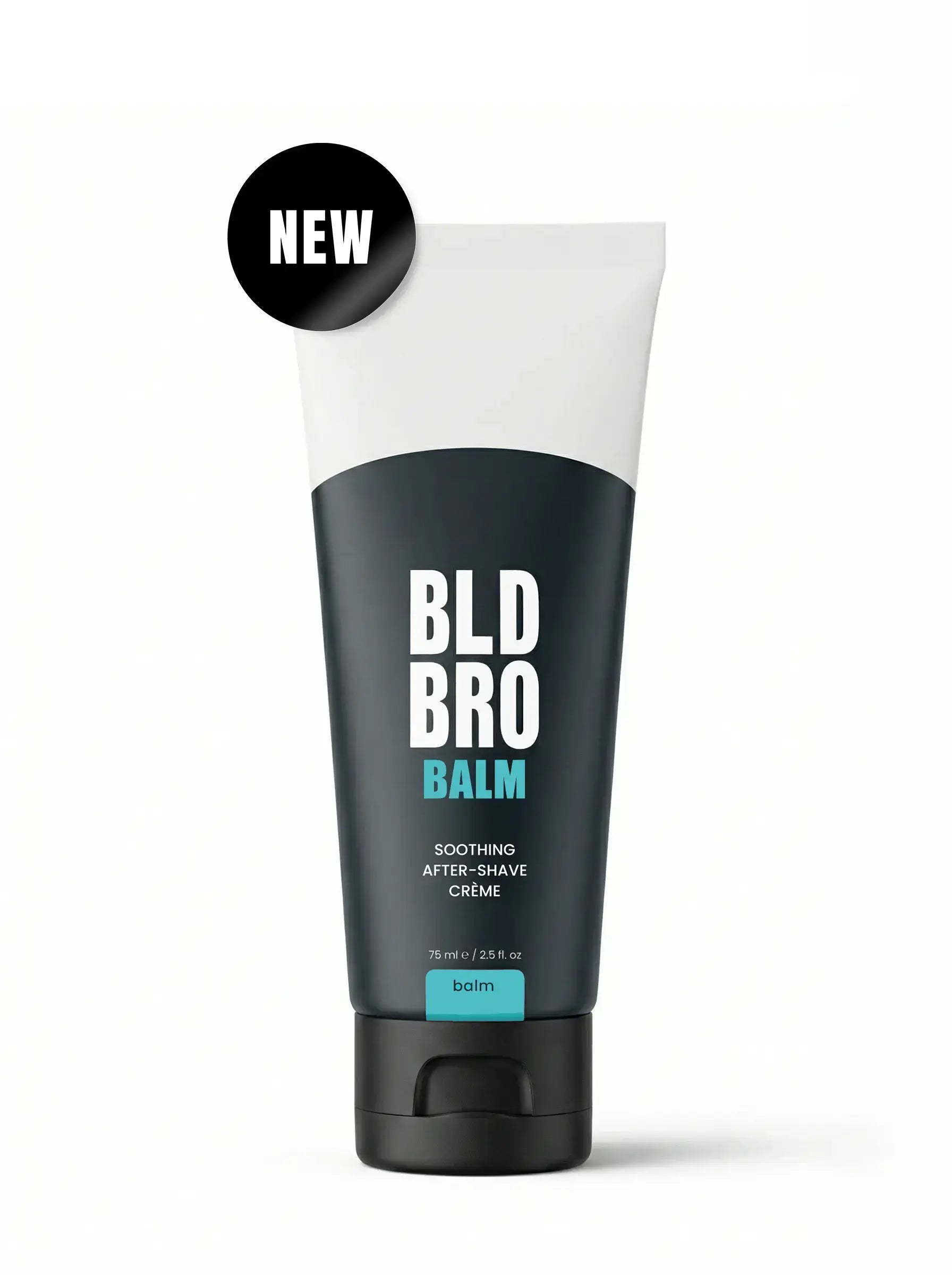 Tube of BLD BRO Balm on a white background