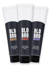 Three BLD BRO skincare products on a white background